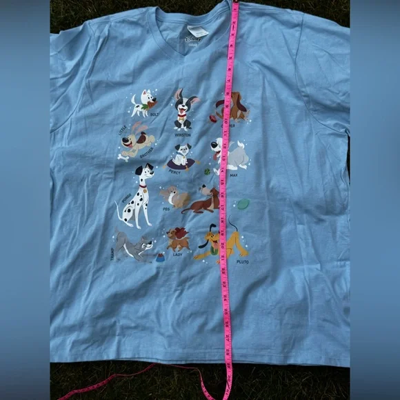 Disneyland Movie Dogs of Disney Classic Women’s Tee Shirt - Picture 4 of 9
